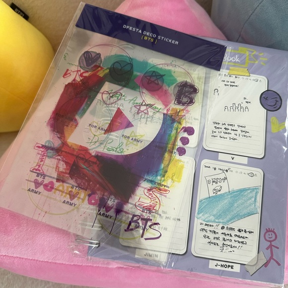 BTS Deco Book plus Deco Stickers (sealed and original) - Picture 3 of 6